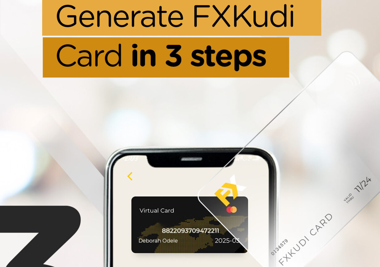 How to Create an FXKudi Dollar Card in Three Simple Steps
